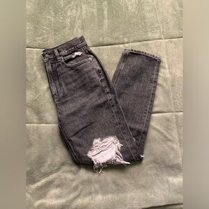 American Eagle Mickey Mouse Mom Jeans